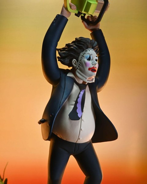 Texas Chainsaw Massacre Toony Terrors Figuur 50e verjaardag Pretty Woman Leatherface 15 cm