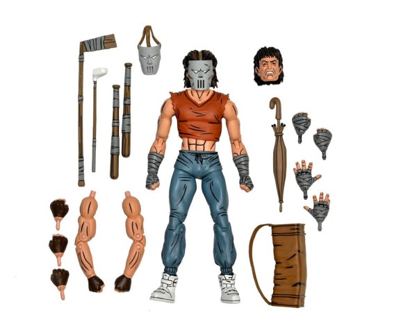 Ninja Turtles (Mirage Comics) Figuur Casey Jones in rood shirt 18 cm