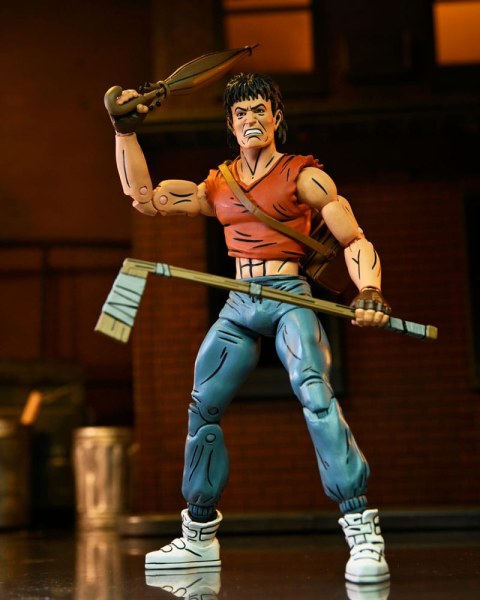 Ninja Turtles (Mirage Comics) Figuur Casey Jones in rood shirt 18 cm