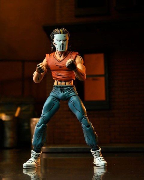 Ninja Turtles (Mirage Comics) Figuur Casey Jones in rood shirt 18 cm