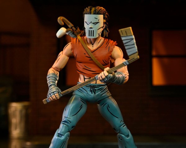 Ninja Turtles (Mirage Comics) Figuur Casey Jones in rood shirt 18 cm