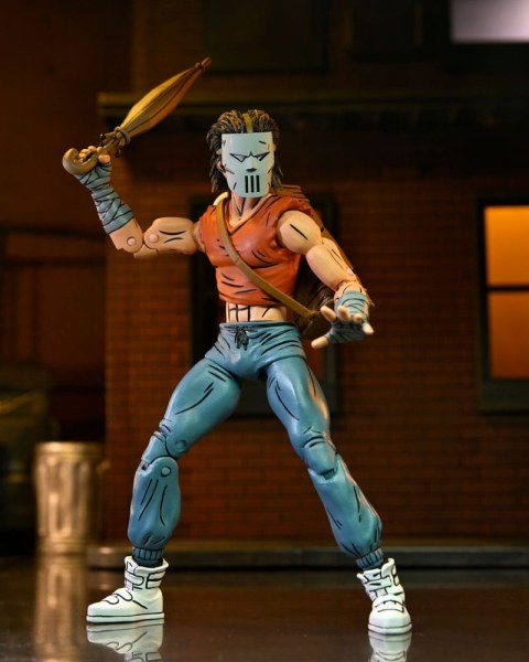 Ninja Turtles (Mirage Comics) Figuur Casey Jones in rood shirt 18 cm
