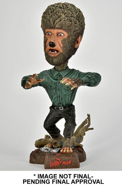 Universal Monsters Hoofdklopper Wolf Man 20 cm
