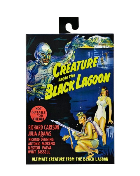 Universal Monsters Figuur Ultieme wezen uit de Black Lagoon (Z&W) 18 cm