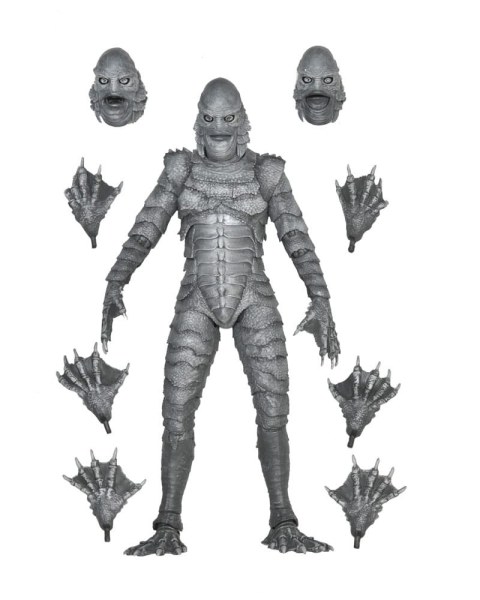 Universal Monsters Figuur Ultieme wezen uit de Black Lagoon (Z&W) 18 cm