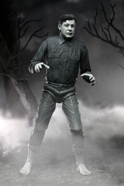 Universal Monsters beeldje Ultimate The Wolf Man (Zwart & Wit) 18 cm