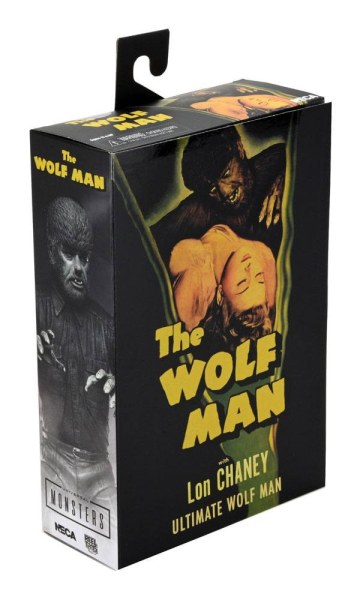 Universal Monsters beeldje Ultimate The Wolf Man (Zwart & Wit) 18 cm