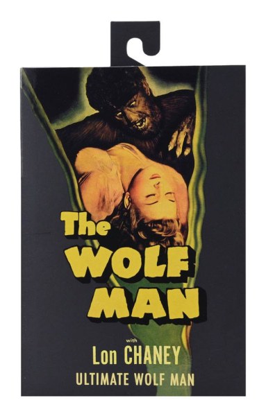 Universal Monsters beeldje Ultimate The Wolf Man (Zwart & Wit) 18 cm