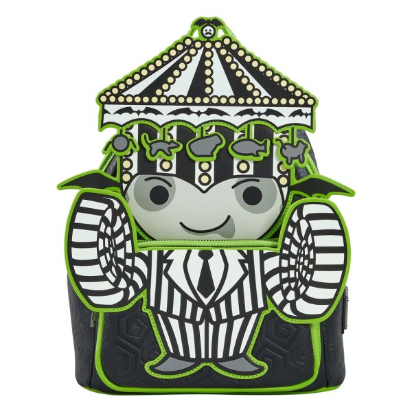 Mini Rugzak Beetlejuice Pinstripe - Loungefly