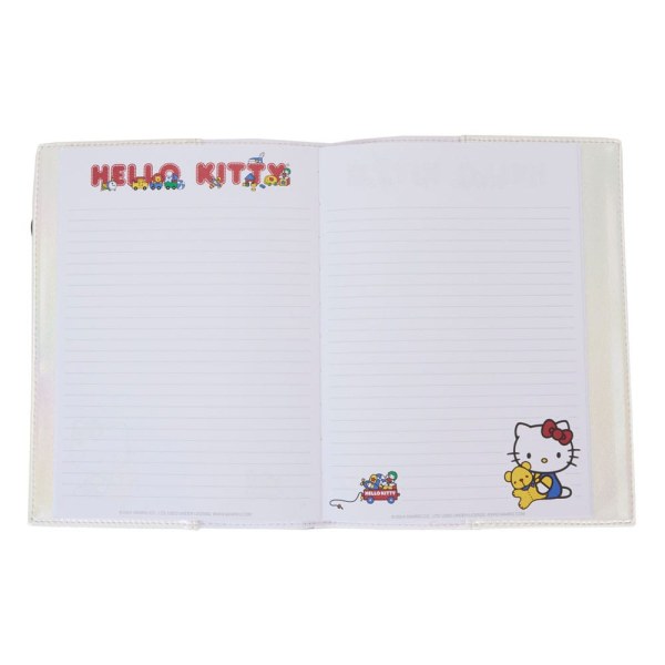 Notitieboekje Hello Kitty parelmoer 50-jarig jubileum - Loungefly