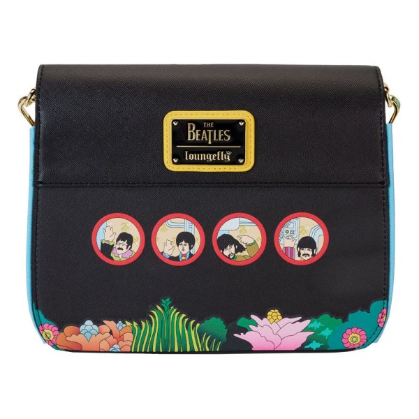 The Beatles by Loungefly sac à bandoulière Arc figural Yellow Submarine Flap Pocket