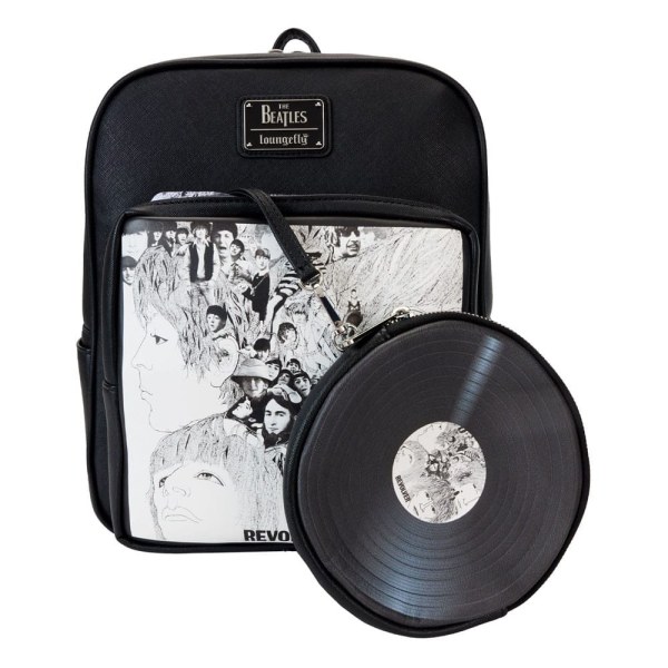 Mini Rugzak The Beatles Revolver Album met platenetui - Loungefly