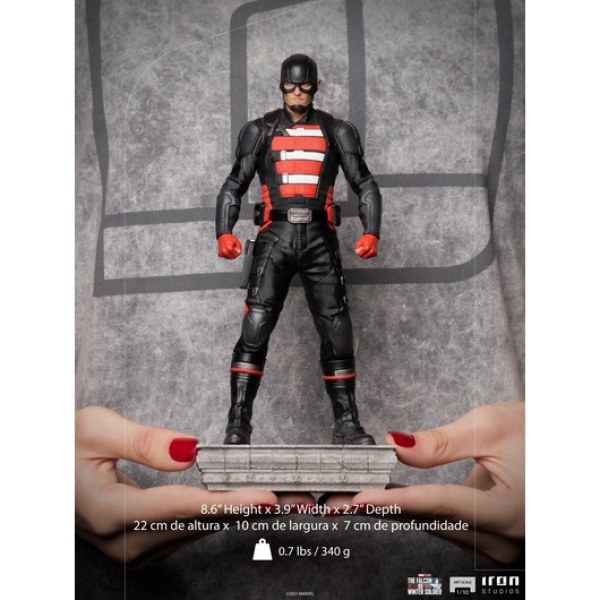 FALCON EN DE WINTERSOLDAAT JOHN WALKER US AGENT Art Scale - Marvel