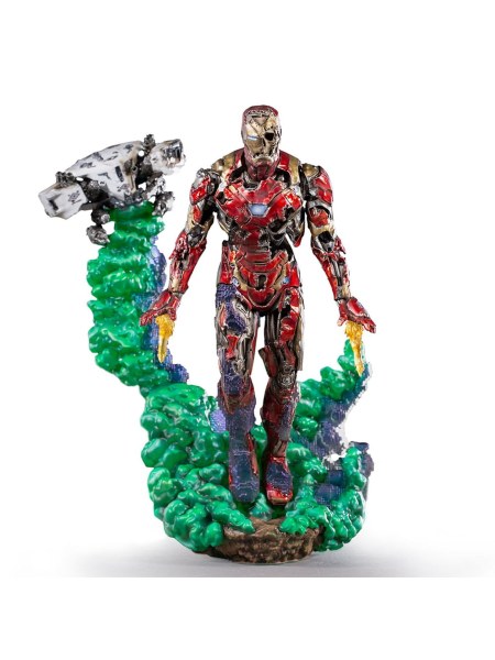 Iron Man Illusion Deluxe Spider-Man: Far From Home Art Scale - Marvel