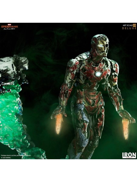 Iron Man Illusion Deluxe Spider-Man: Far From Home Art Scale - Marvel