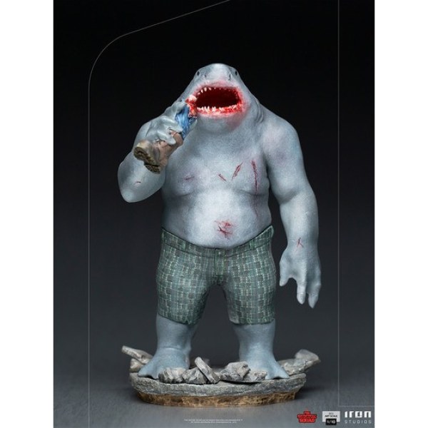 DE SUICIDE SQUAD KING SHARK ART SCALE - DC COMICS