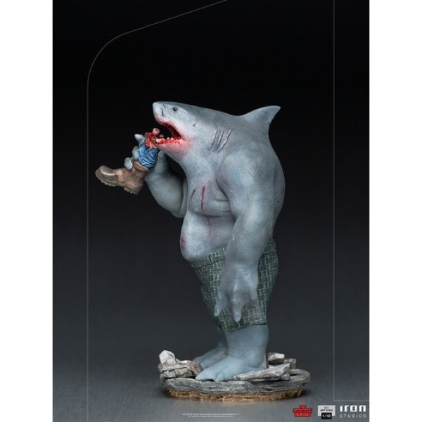 DE SUICIDE SQUAD KING SHARK ART SCALE - DC COMICS