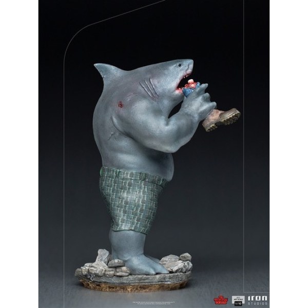 DE SUICIDE SQUAD KING SHARK ART SCALE - DC COMICS