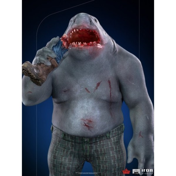 DE SUICIDE SQUAD KING SHARK ART SCALE - DC COMICS