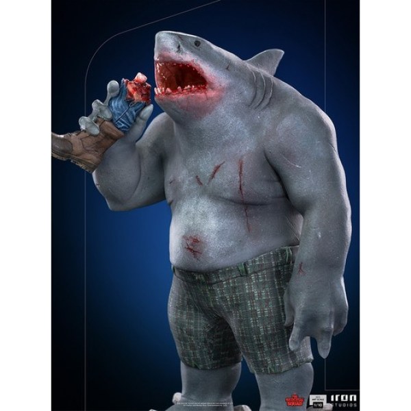 DE SUICIDE SQUAD KING SHARK ART SCALE - DC COMICS