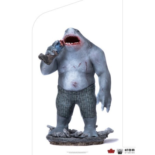 DE SUICIDE SQUAD KING SHARK ART SCALE - DC COMICS