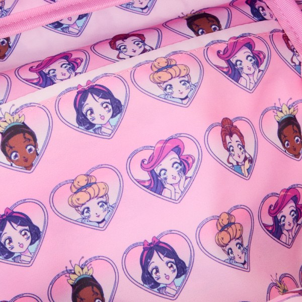 MINI RUGZAK Nylon Disney Princess Manga Style - DISNEY LOUNGEFLY