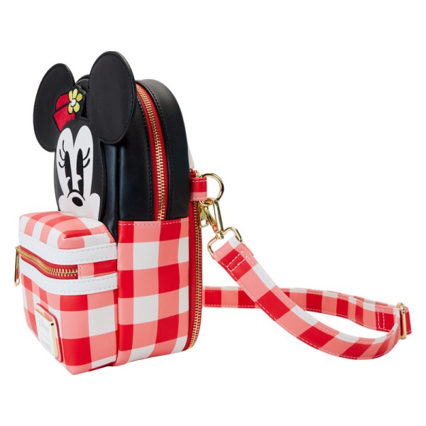 Schoudedtas Minnie Muis Picknickkleed Bekerhouder - DISNEY LOUNGEFLY