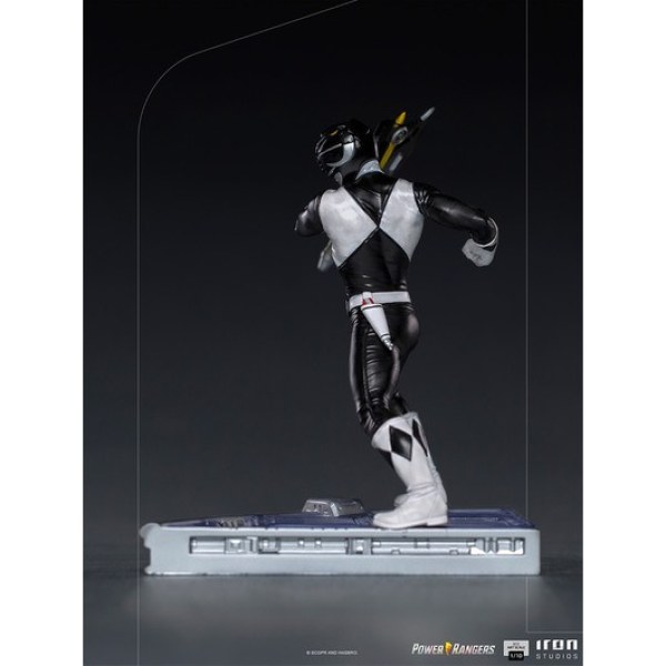 POWER RANGERS: MIGHTY MORPHIN ZWARTE RANGER ART SCALE - POWER RANGERS