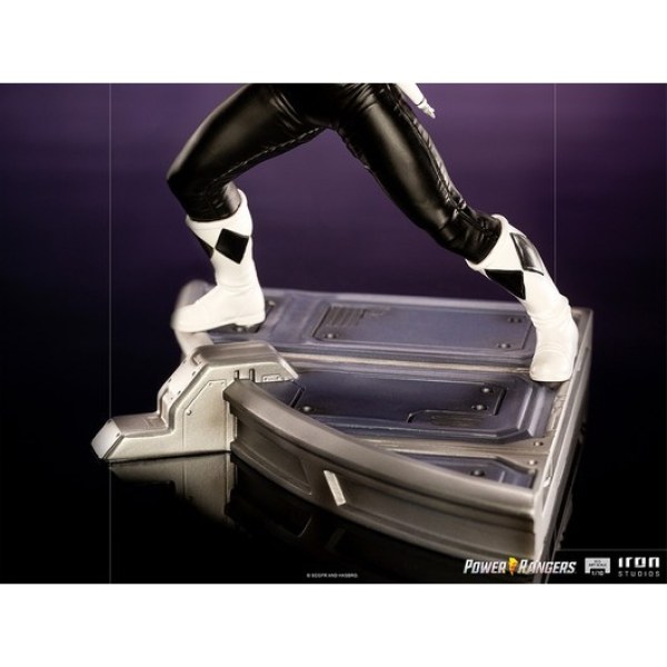 POWER RANGERS: MIGHTY MORPHIN ZWARTE RANGER ART SCALE - POWER RANGERS