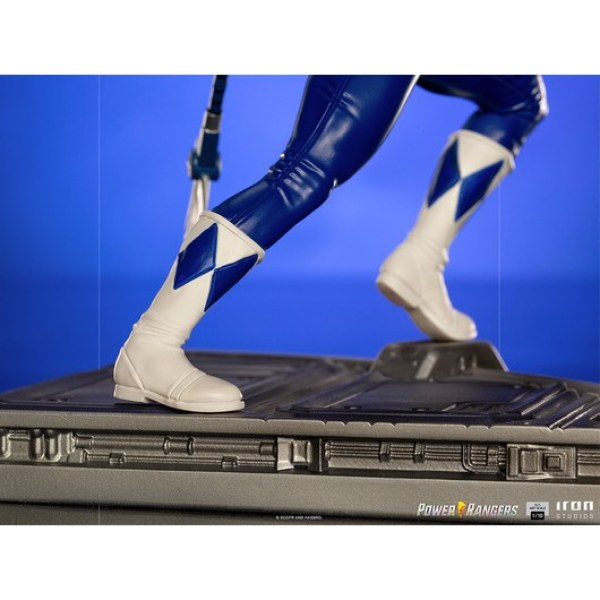 POWER RANGERS: MIGHTY MORPHIN BLAUW RANGER ART SCALE - POWER RANGERS