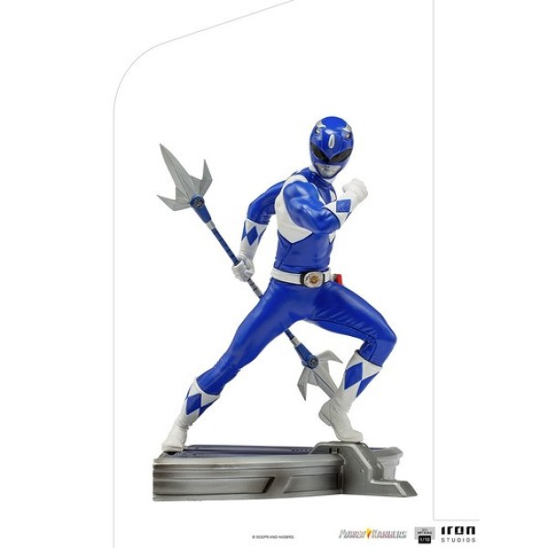 POWER RANGERS: MIGHTY MORPHIN BLAUW RANGER ART SCALE - POWER RANGERS