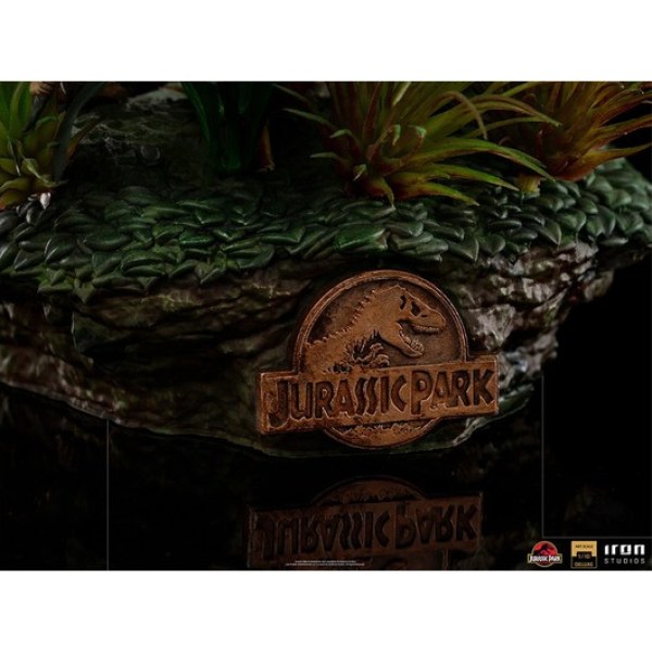 TWEE VELOCIRAPTORS ART SCALE DELUXE - JURASSIC PARK