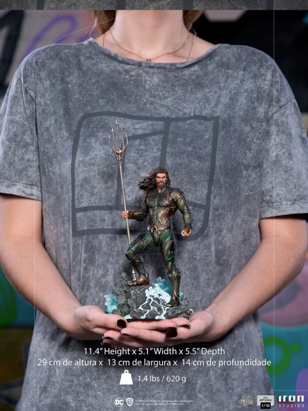 AQUAMAN ZACK SNYDER ART SCALE - JUSTICE LEAGUE