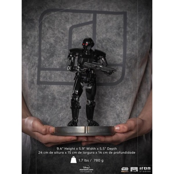 DARK TROOPER THE MANDALORIAN ART SCALE - STAR WARS