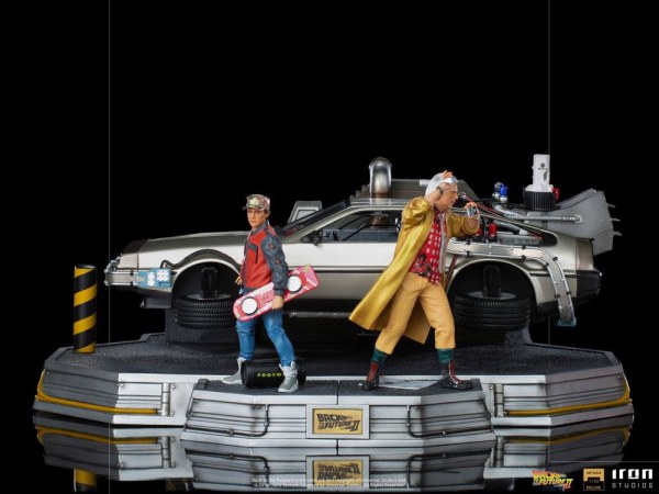 Terug naar de toekomst II Deluxe Art Scale Volledige Set