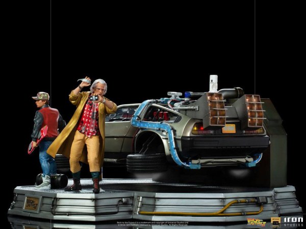 Terug naar de toekomst II Deluxe Art Scale Volledige Set