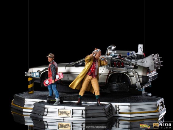 Terug naar de toekomst II Deluxe Art Scale Volledige Set
