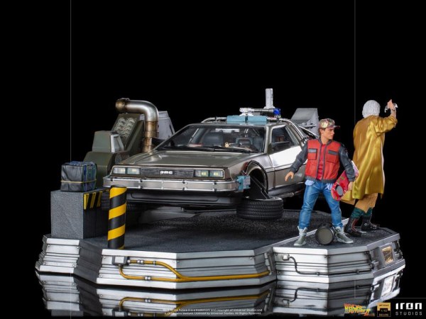 Terug naar de toekomst II Deluxe Art Scale Volledige Set