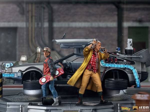 Terug naar de toekomst II Deluxe Art Scale Volledige Set