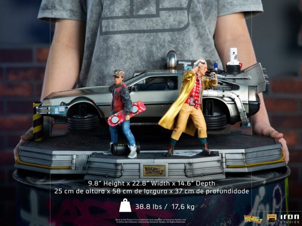 Terug naar de toekomst II Deluxe Art Scale Volledige Set