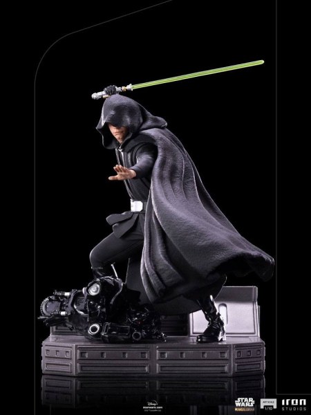 De Mandalorian Luke Skywalker gevechtsversie Art Scale - Star Wars