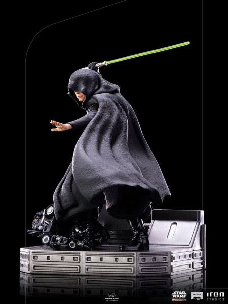 De Mandalorian Luke Skywalker gevechtsversie Art Scale - Star Wars