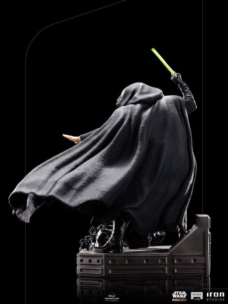 De Mandalorian Luke Skywalker gevechtsversie Art Scale - Star Wars