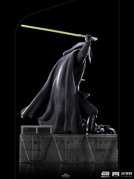 De Mandalorian Luke Skywalker gevechtsversie Art Scale - Star Wars