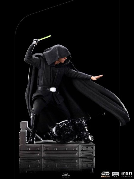 De Mandalorian Luke Skywalker gevechtsversie Art Scale - Star Wars