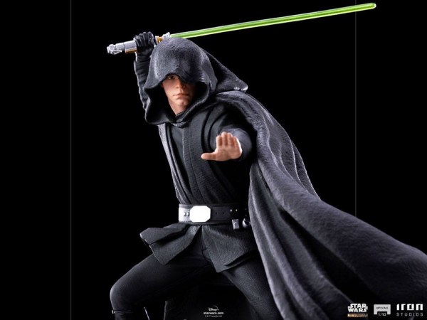 De Mandalorian Luke Skywalker gevechtsversie Art Scale - Star Wars