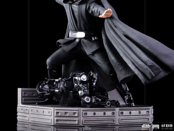 De Mandalorian Luke Skywalker gevechtsversie Art Scale - Star Wars