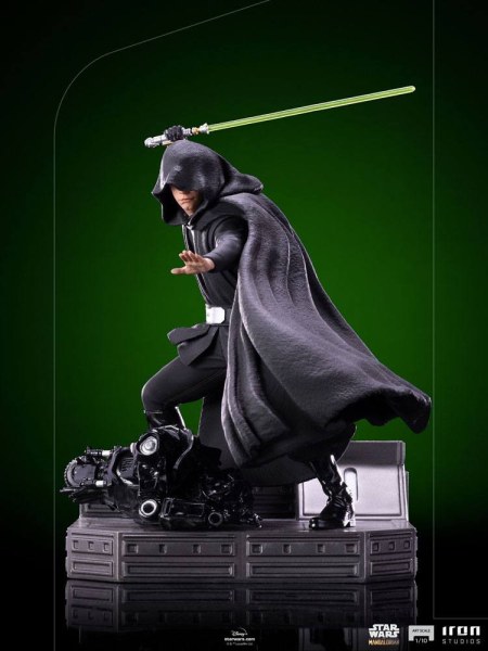 De Mandalorian Luke Skywalker gevechtsversie Art Scale - Star Wars