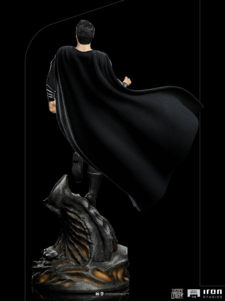 Superman zwart pak Justice League Art Scale - Dc Comics