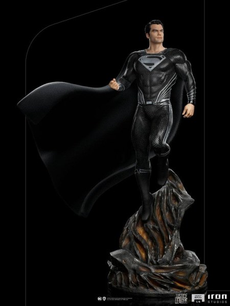 Superman zwart pak Justice League Art Scale - Dc Comics
